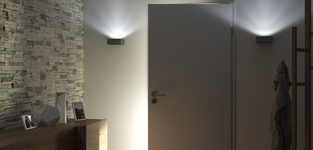 Die individuelle lichtoffene Raumtrennung mit Holztüren stark eingeschränkt.