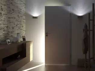 Light transmission of a wooden door Individual light transmissing room separation is very limited by using wodden doors.