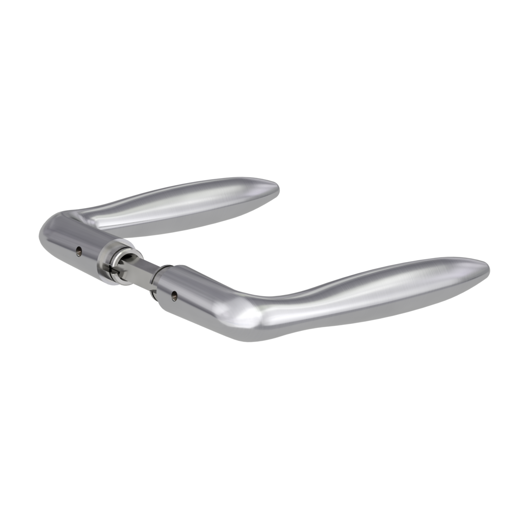 handle pair VERONICA brushed steel