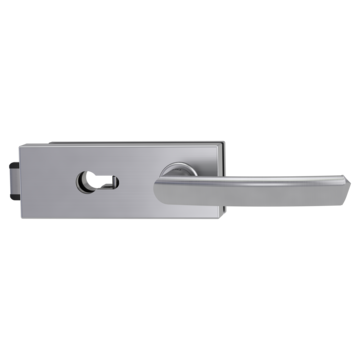 Glass door fitting PURISTO S with door handle JETTE CRYSTAL