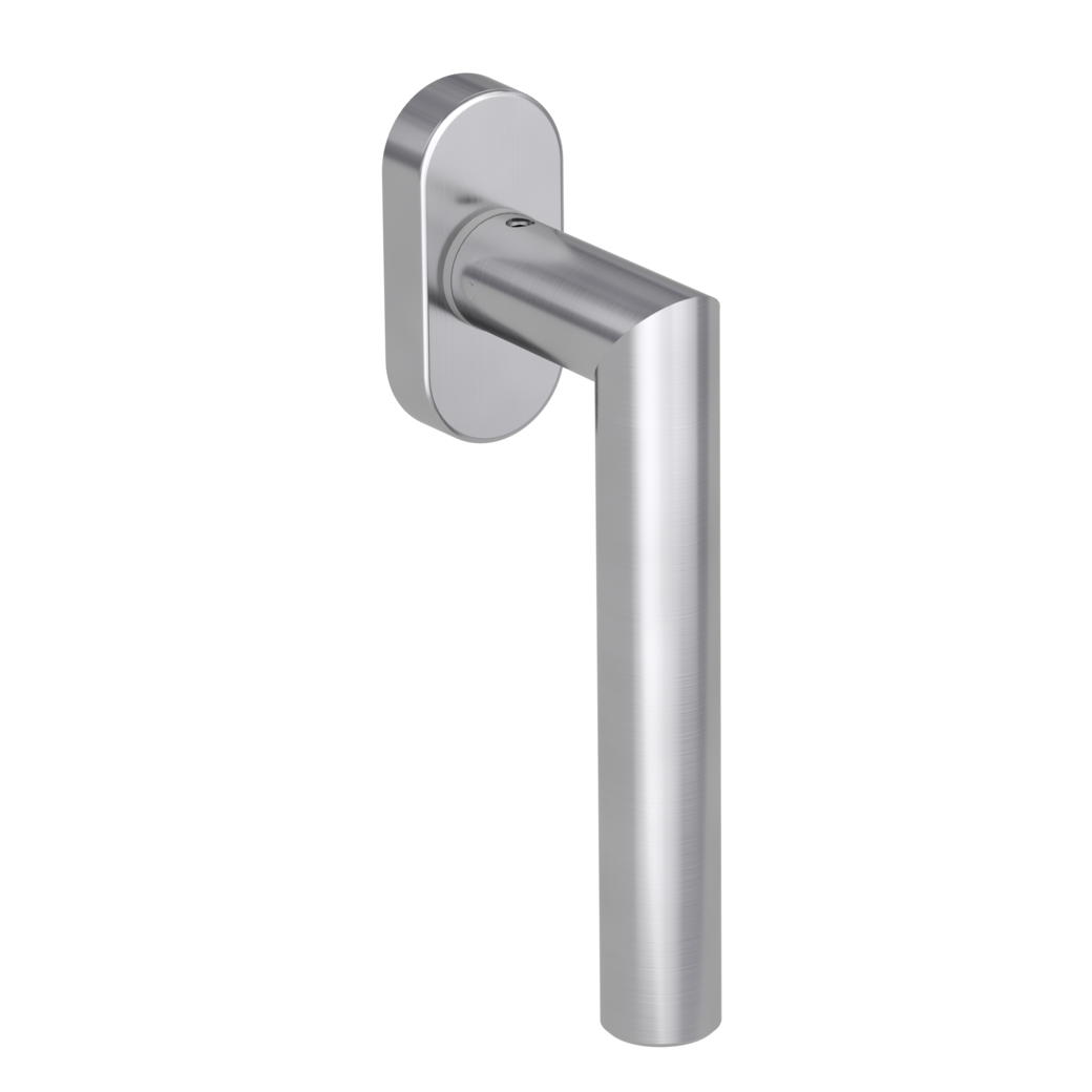 Window handle LUCIA Satin stainless steel L/R 7x42mm
