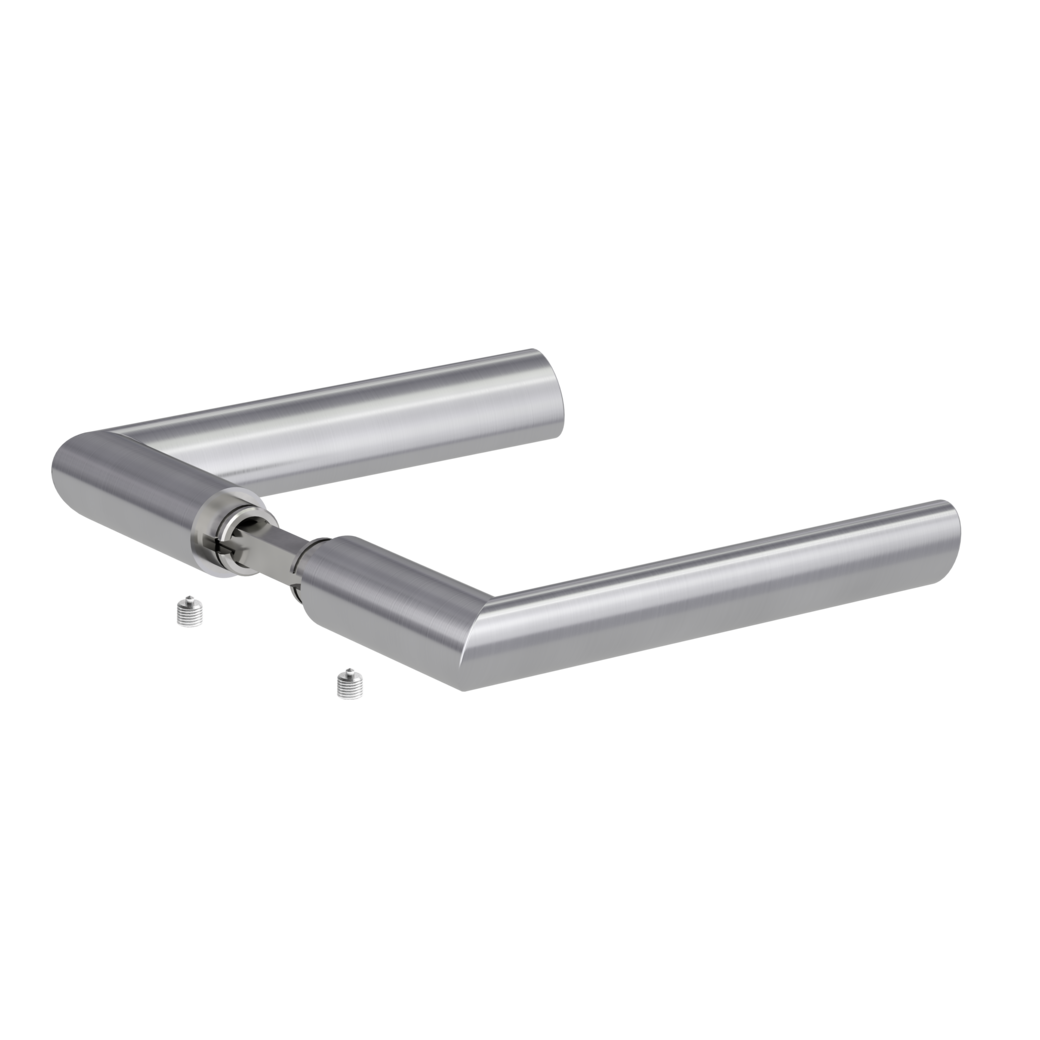 handle pair OVIDA brushed steel