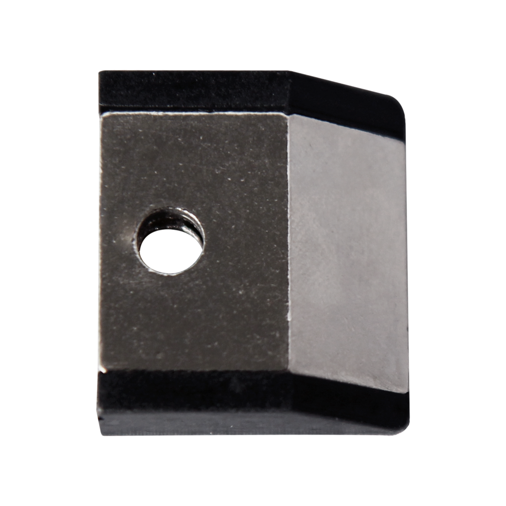 Schlossfalle Flüster 8mm UV/BB/PZ Edelstahl-Optik matt
