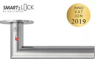 Smarter locking with smart2lock by Griffwerk smart2lock, stands for intelligent locking technology and works maintenance-free without magnets or electronics.