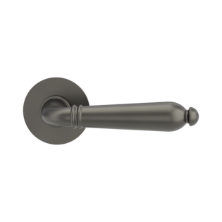 Silhouette product image in perfect product view shows the Griffwerk handle CAROLA PIATTA S cashmere grey