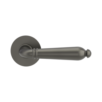 Silhouette product image in perfect product view shows the Griffwerk handle CAROLA PIATTA S cashmere grey