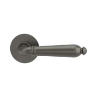 Silhouette product image in perfect product view shows the Griffwerk handle CAROLA PIATTA S cashmere grey