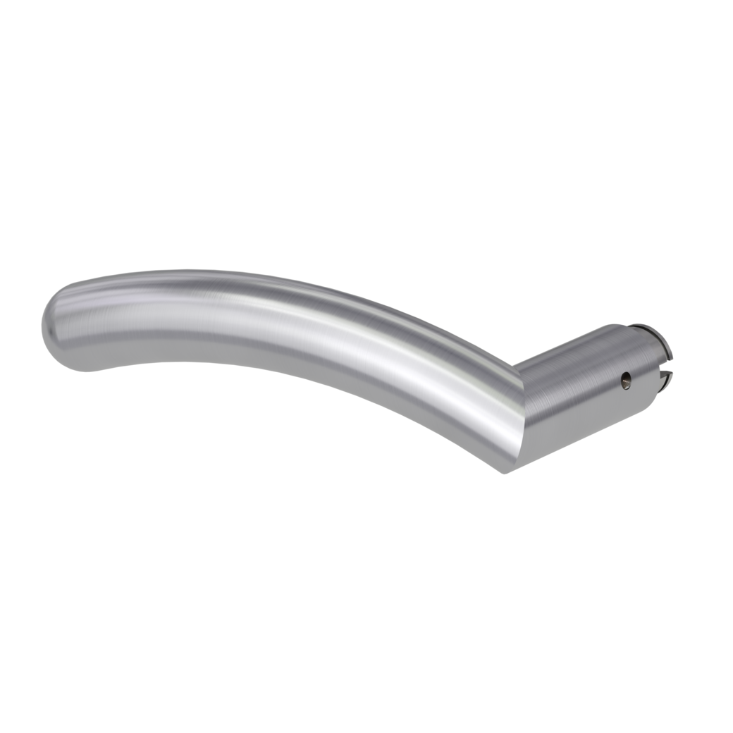 handle SAVIA brushed steel L