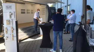 Abbildung Griffwerk Roadshow Aufnahme 2 Abbildung zeigt Aufnahme 2 der GRIFFWERK Roadshow