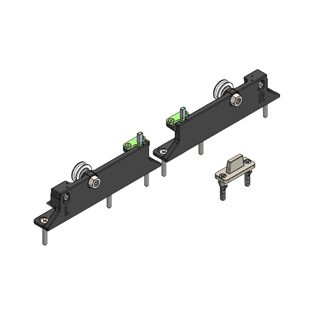 Laufwagen-Set PLANEO X60 Holztür max. 60 kg