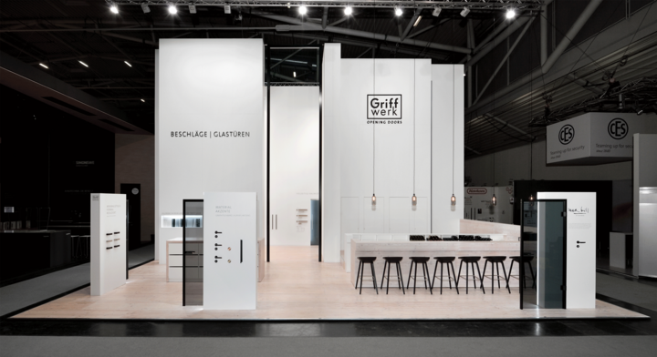 GRIFFWERK trade fair stand at BAU 2017 impresses once again with great product innovations. GRIFFWERK offers their expertise for door fittings and interior glass doors.