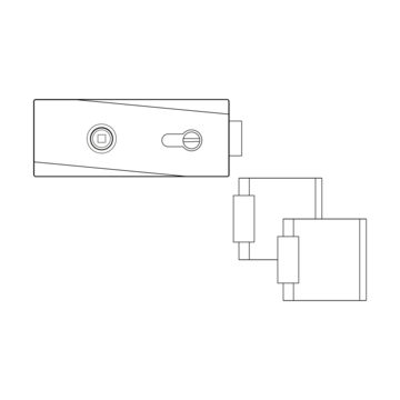 Lock case set JETTE VISION