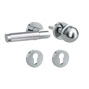 Knob handle set CHRISTINA