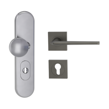 Security combination unit TITANO SB_882 with door handle REMOTE