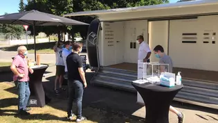 Abbildung Griffwerk Roadshow 30.07.20 Aufnahme 1 Abbildung zeigt Aufnahme 1 der GRIFFWERK Roadshow am 30.07.20