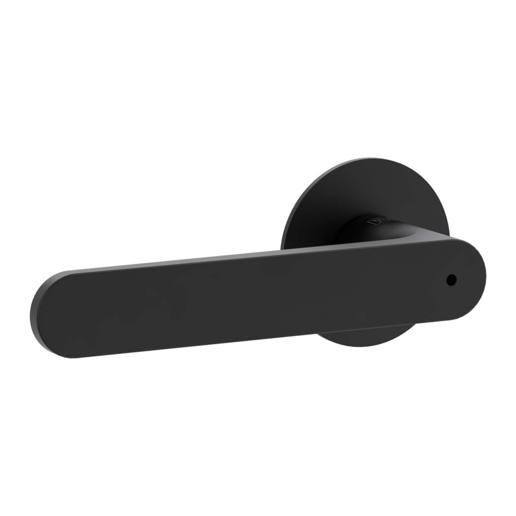 Gar.de poignée de porte AVUS PIATTA S Rosace plate rosaces rondes smart2lock 2.0 G noir graphite