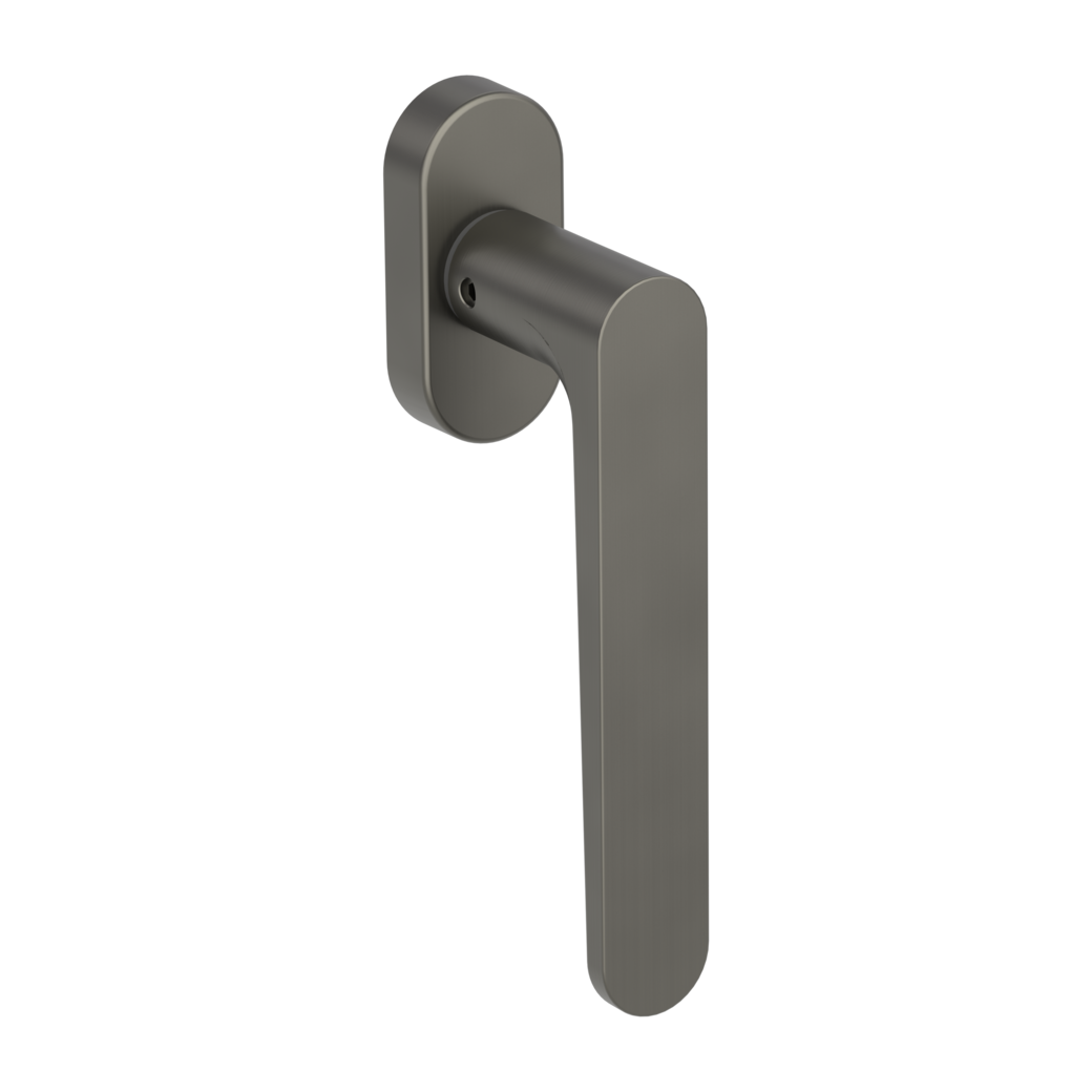 Window handle AVUS Cashmere grey R 7x42mm