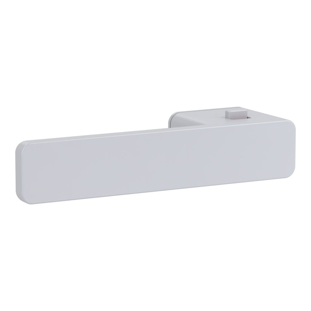 Juego de manillas de puerta R8 ONE Blanco seda 38-55mm smart2lock Izq.