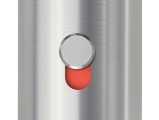Detailabbildung geschlossener smart2lock Verschlussmechanismus Detailabbildung zeigt die GRIFFWERK smart2lock Türgriffgarnitur mit geschlossenem Verschlussmechanismus