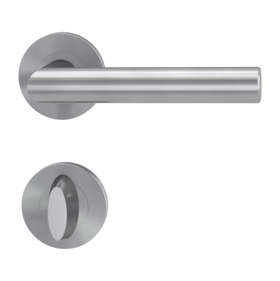 Isolated product image in perfect product view shows the GRIFFWERK rose set square REMOTE in the version turn and release - graphite black - screw on technique inside view 