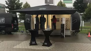 Abbildung Griffwerk Roadshow 25.09.20 Aufnahme 2 Abbildung zeigt Aufnahme 2 der GRIFFWERK Roadshow am 25.09.20