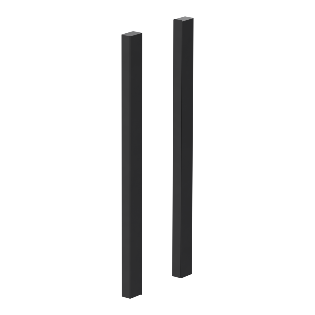 Griffstangenpaar PLANEO GS_49011 Klebetechnik 18x260x11.12mm Graphitschwarz