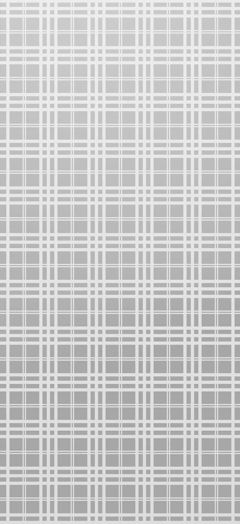 Grobe Visualisierung des Dekor zeigt die GRIFFWERK Glastür TARTAN CLASSIC_562 in der Ausführung DIN rechts - Drehtür Bohrung Studio/Office - Einscheibensicherheitsglas PURE WHITE Siebdruck / satiniert 