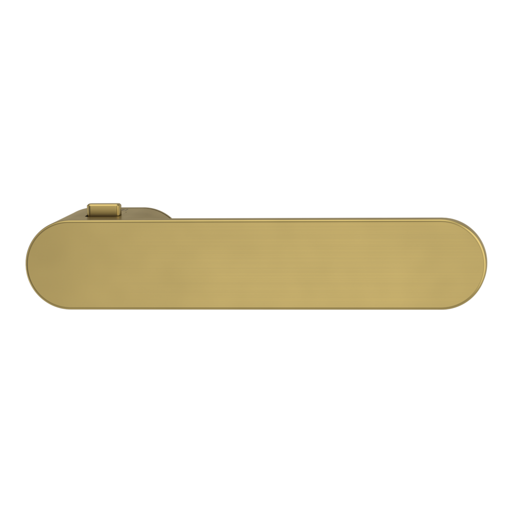 AVUS ONE pair of door handles brushed gold 38-45mm smart2lock R