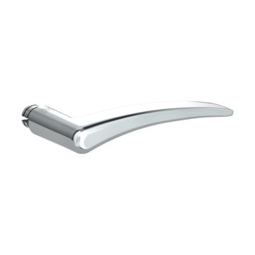 Silhouette product image in perfect product view shows the Griffwerk handle MARISA in the version chrome, R