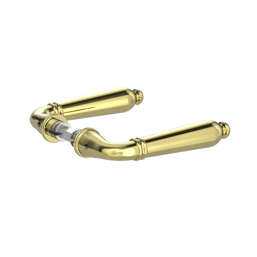 handle pair CAROLA brass look