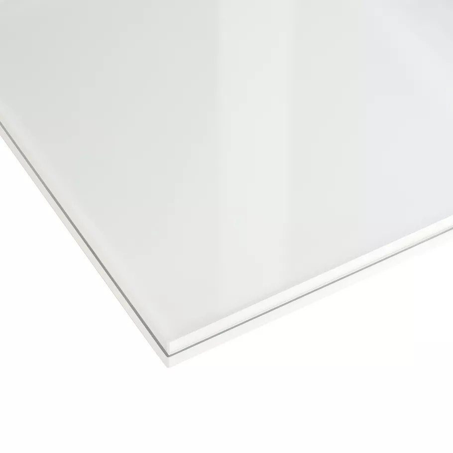 sliding glass door CLASSIC 598 LSG PURE WHITE matt 935x2183x8.8mm
