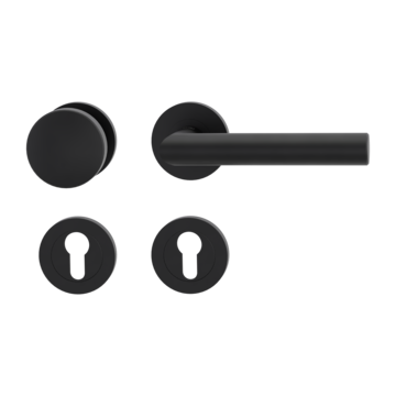 Knob handle set LUCIA PROF