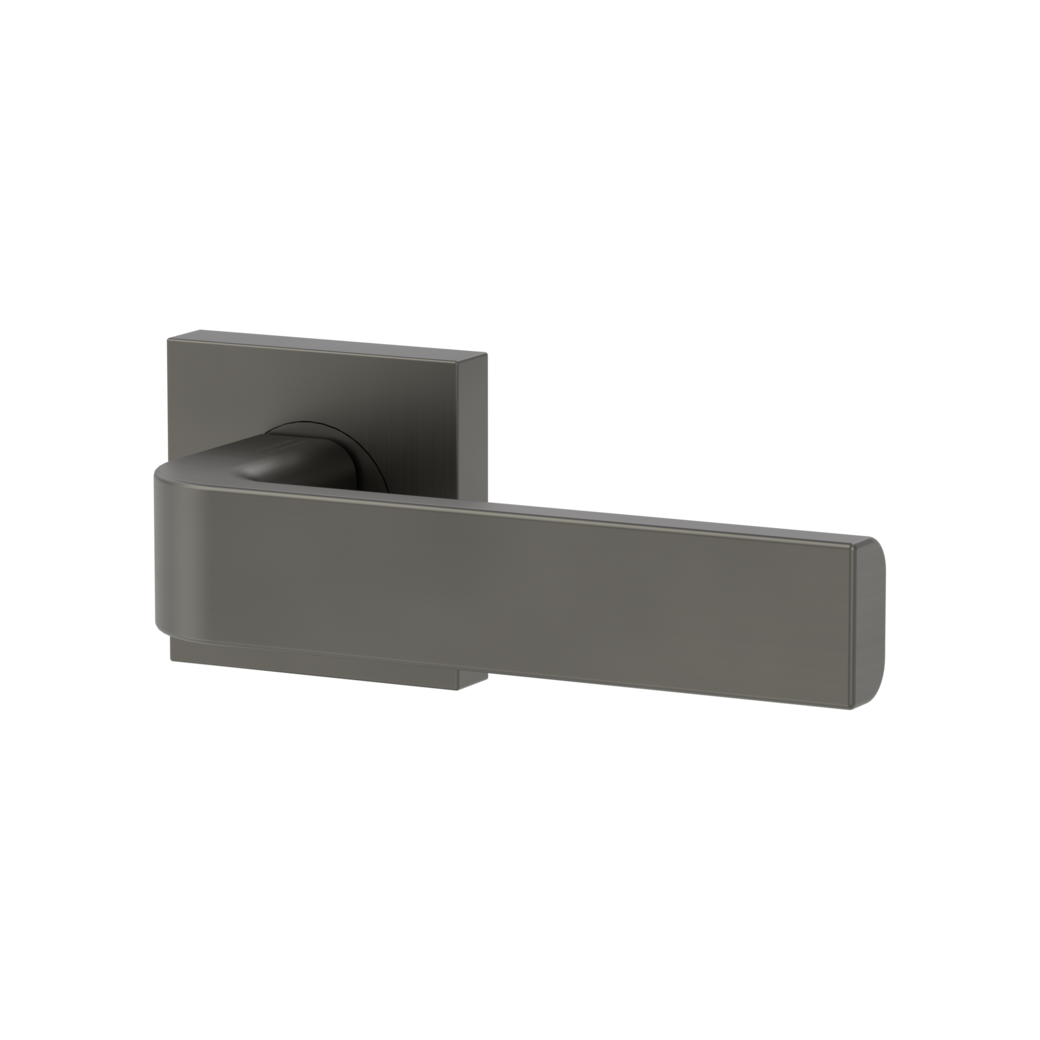 door handle set GRAPH screw on cl4 rose set square OS cashmere grey